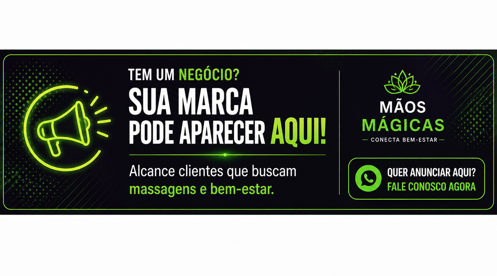 Anuncie sua marca no Mãos Mágicas